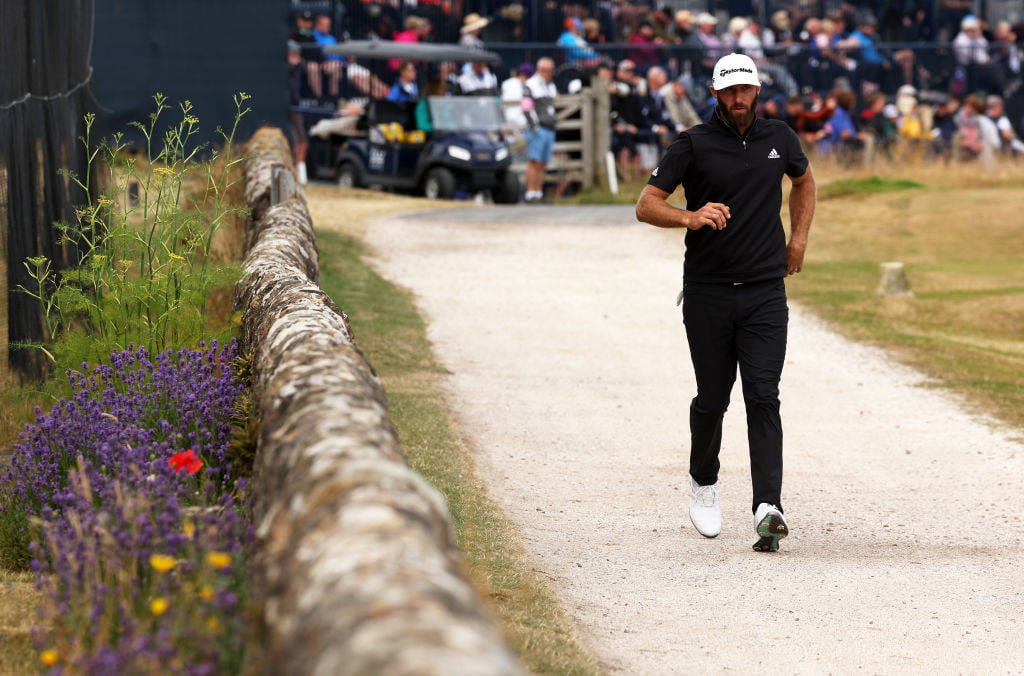 Two-time major winner Dustin Johnson